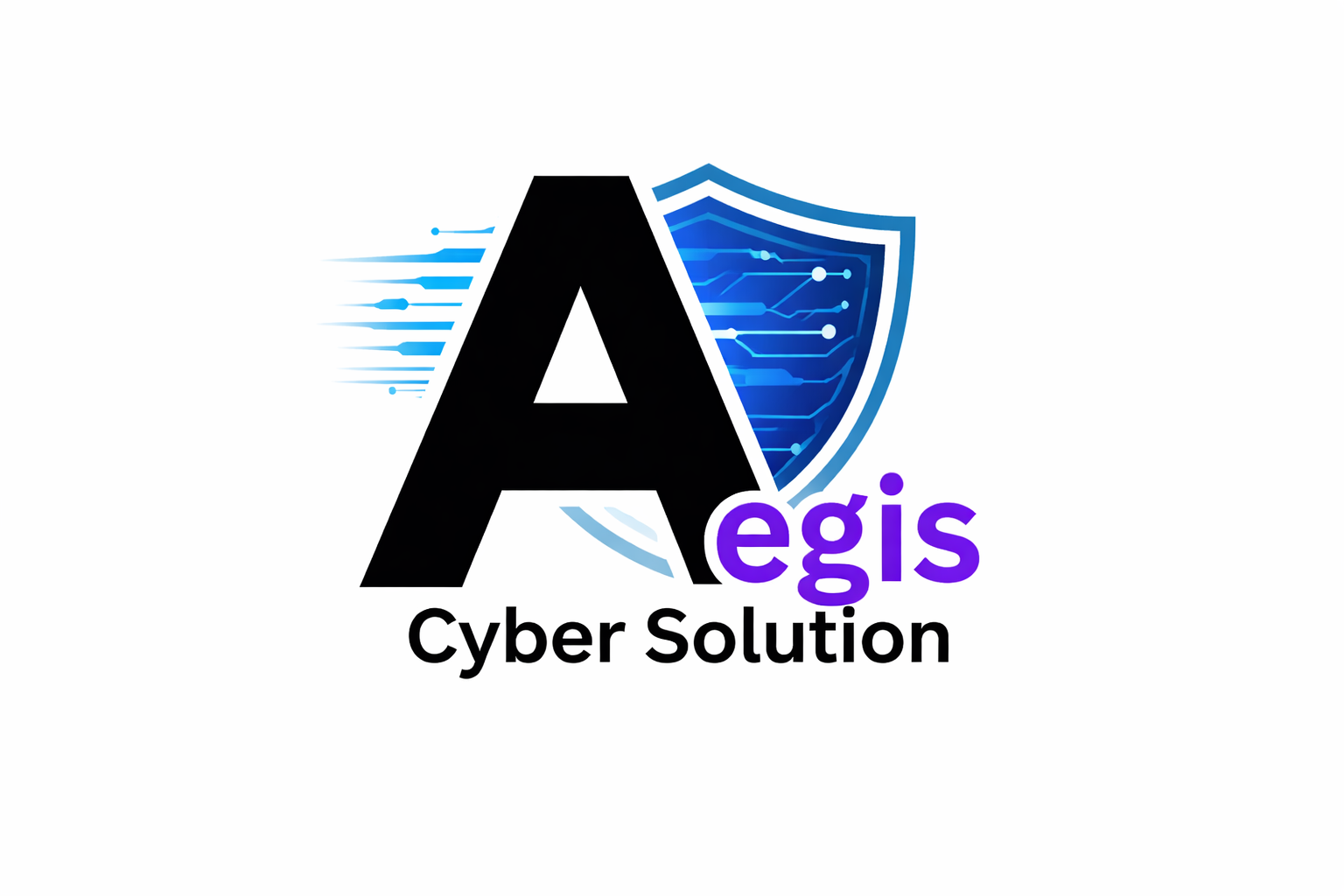 Aegis Cyber Solutions logo – cybersecurity and digital protection